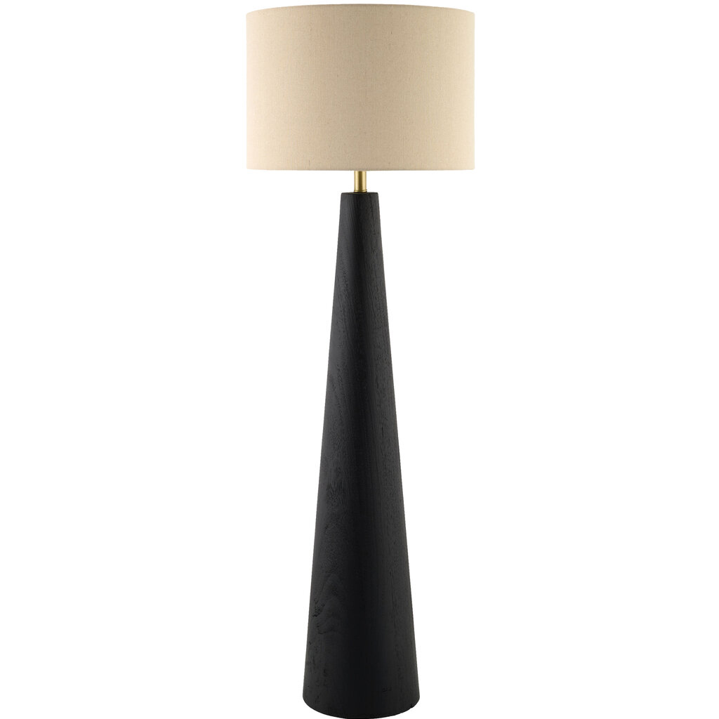 CHANCE FLOOR LAMP WOOD BLACK