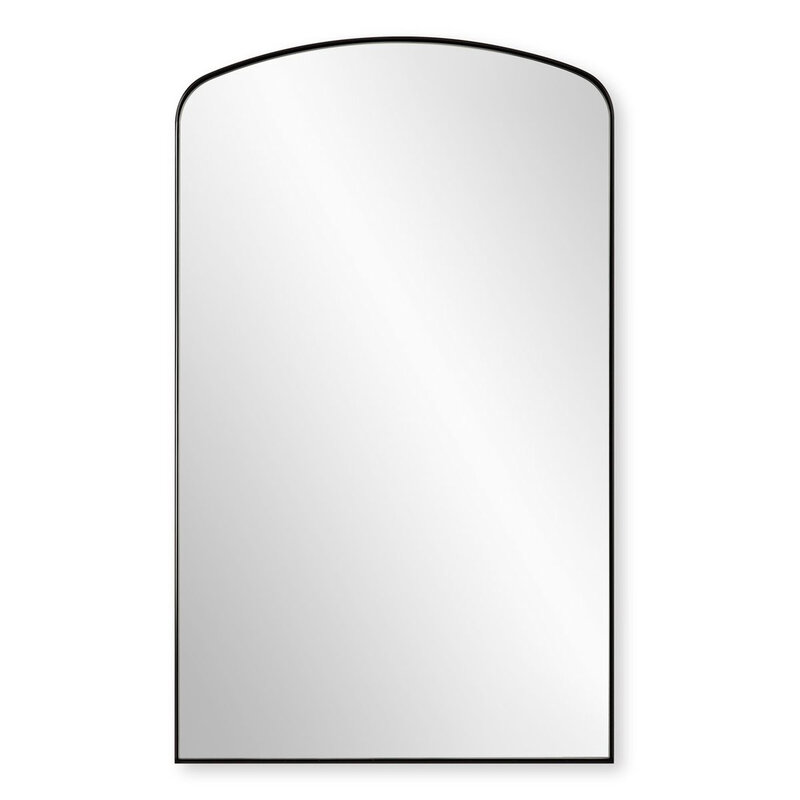 TORDERO ARCHED MIRROR BLACK