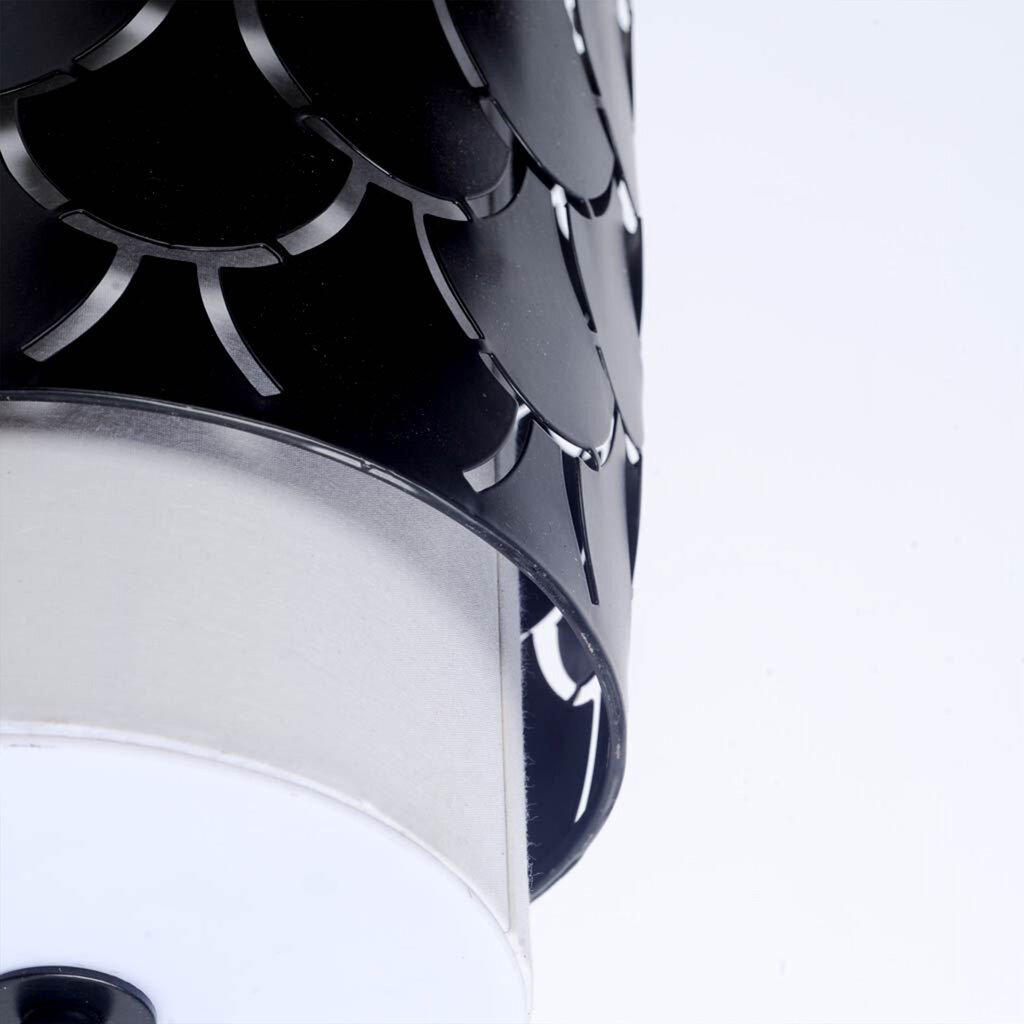CLASSIQUE SHELL WALL SCONCE BLACK