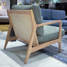 MELLO CHAIR CANE BACK SEASIDE GREEN
