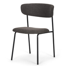 MARVIN DINING CHAIR MODERN CHARCOAL