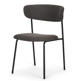 MARVIN DINING CHAIR MODERN CHARCOAL