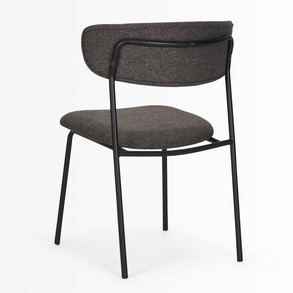 MARVIN DINING CHAIR MODERN CHARCOAL