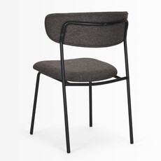 MARVIN DINING CHAIR MODERN CHARCOAL