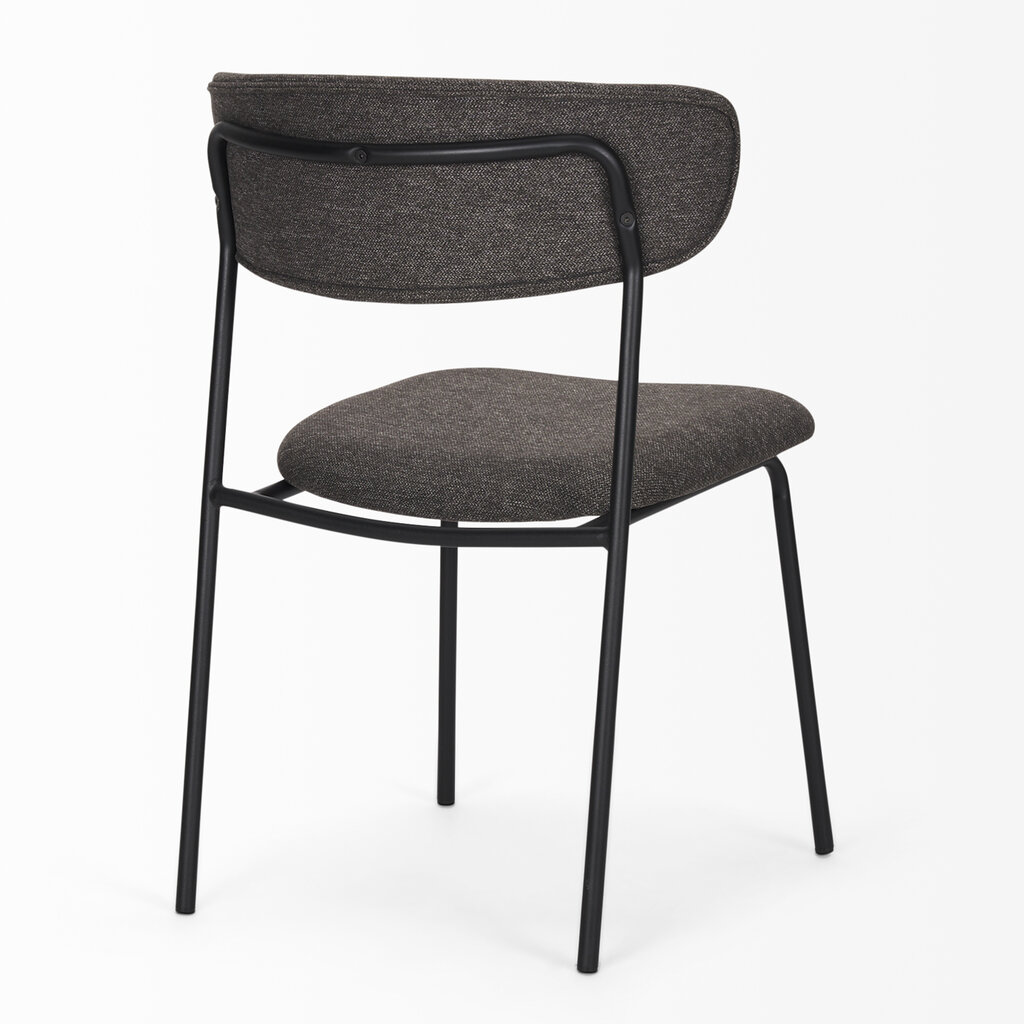 MARVIN DINING CHAIR MODERN CHARCOAL