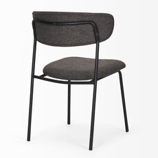 MARVIN DINING CHAIR MODERN CHARCOAL