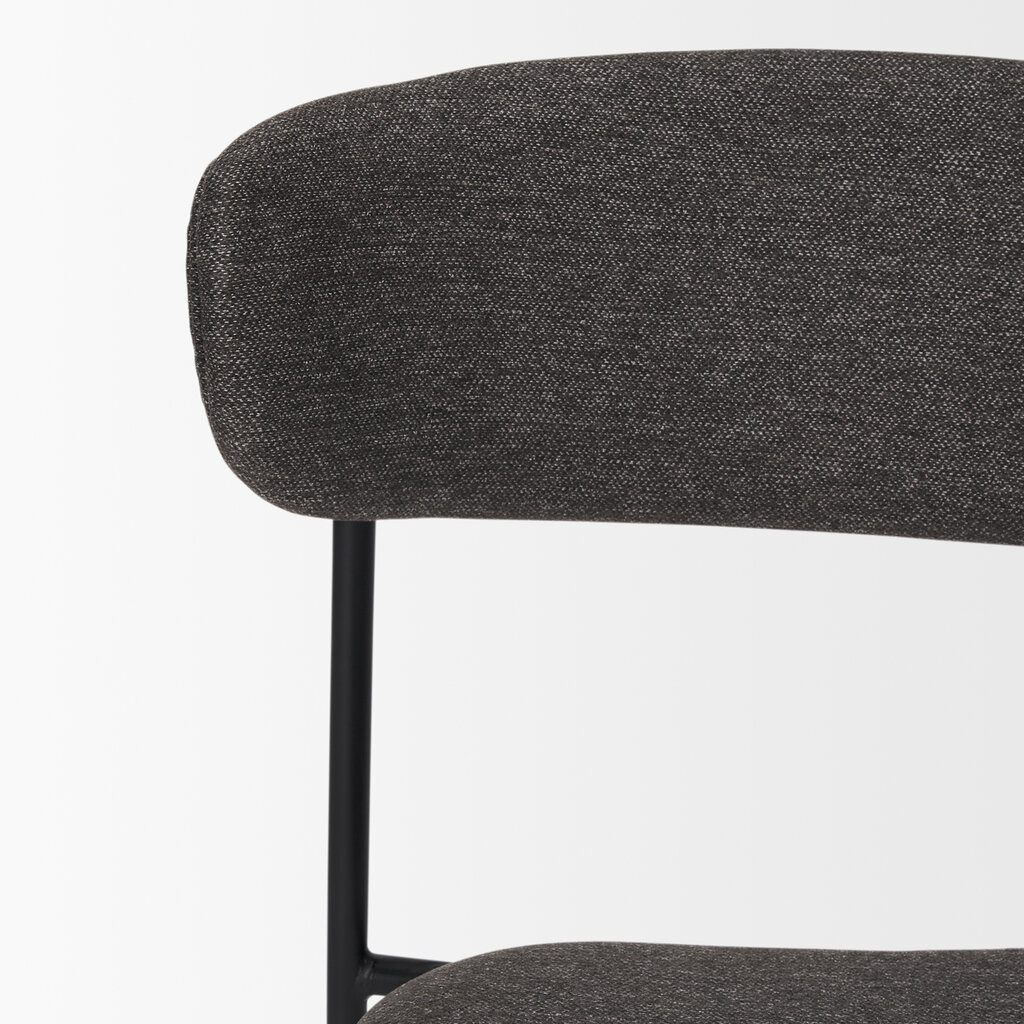 MARVIN DINING CHAIR MODERN CHARCOAL