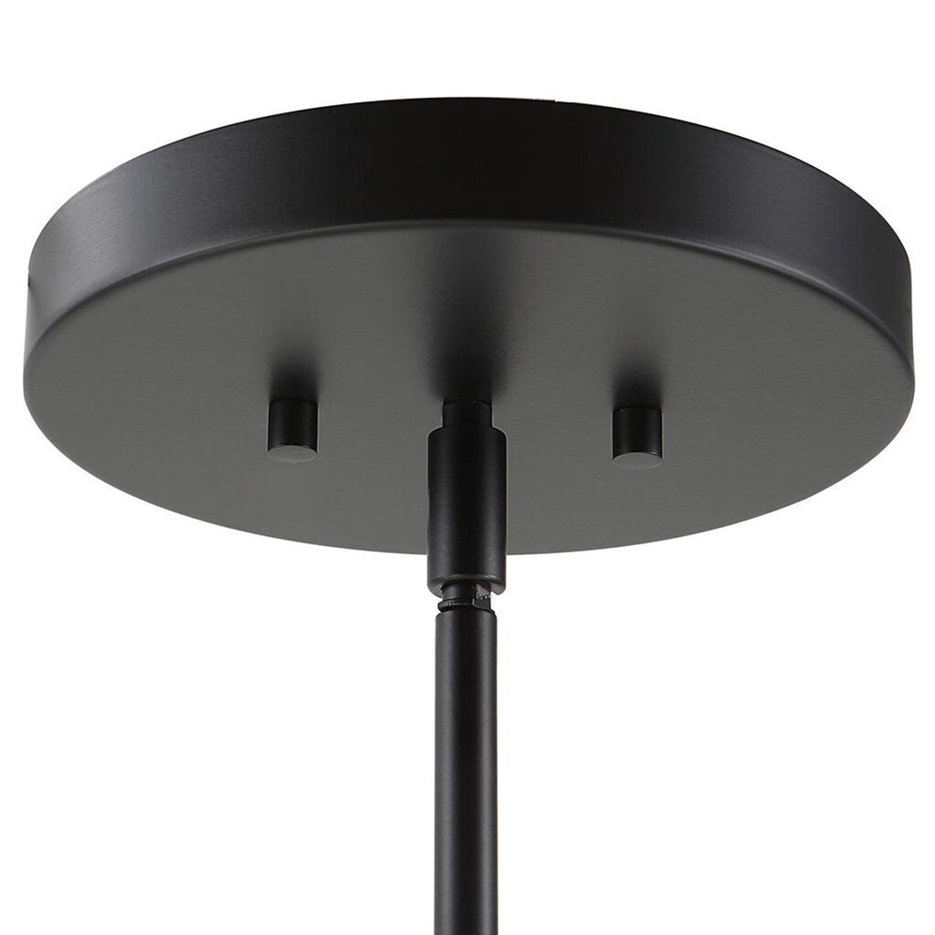 OLIVIA 8-LIGHT CHANDELIER METAL BLACK WITH MARBLE