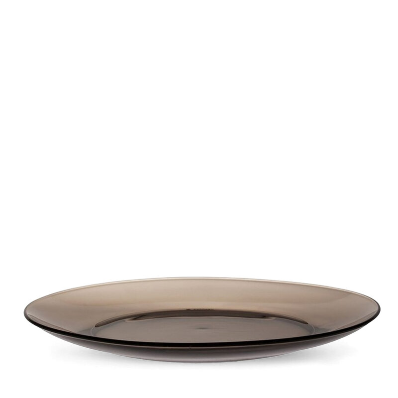 LYS SALAD PLATE SEPIA By Duralex France SET-6