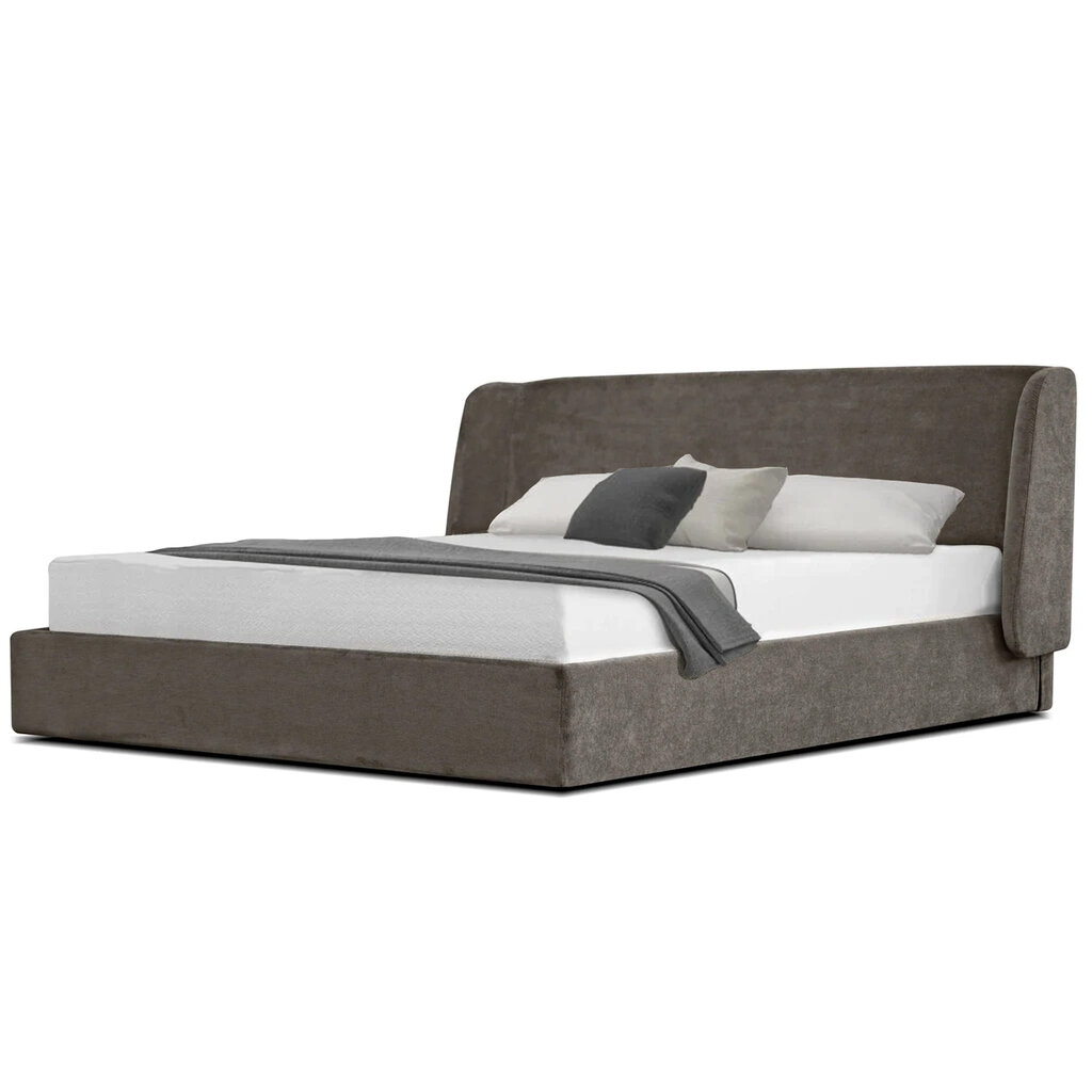 CALLUM STORAGE BED ASH BROWN KING
