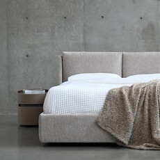 MAGNUS STORAGE BED TAUPE