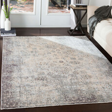 PRESIDENTIAL 7'10" x 10' CHARCOAL IVORY