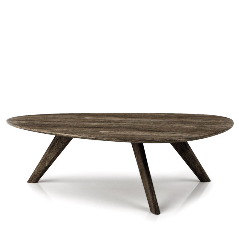 STUDIO CENTRE COFFEE TABLE BIRCH WOOD By HUPPE