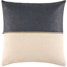 MARKOS PILLOW DOWN FILLED PILLOW 22" NATURAL NAVY