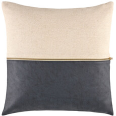 MARKOS PILLOW DOWN FILLED PILLOW 22" NATURAL NAVY