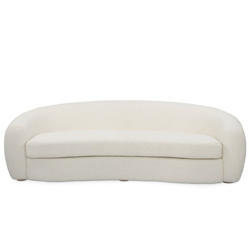 CAPRI CURVED SOFA OFF WHITE