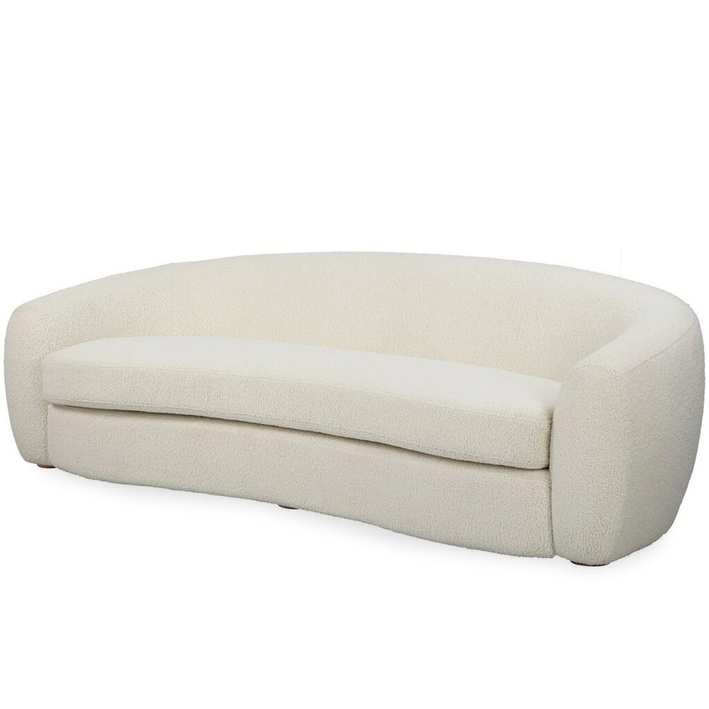 CAPRI CURVED SOFA OFF WHITE