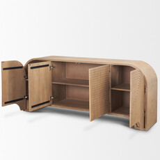 SKY 4 DOOR SIDEBOARD NATURAL