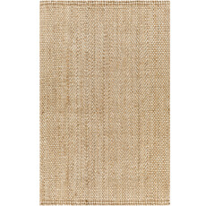 KEENAN JUTE RUG 5' X 7'6" NATURAL BLONDE