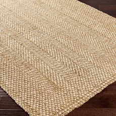 KEENAN JUTE RUG 6' X 9' NATURAL BLONDE