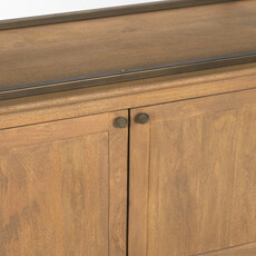 MERCER 4-DOOR DISPLAY BOOK SHELF