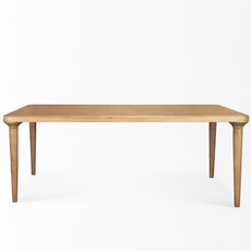 MERCER DINING TABLE 84" SMOKED NATURAL
