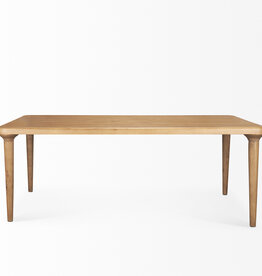 MERCER DINING TABLE 84" SMOKED NATURAL