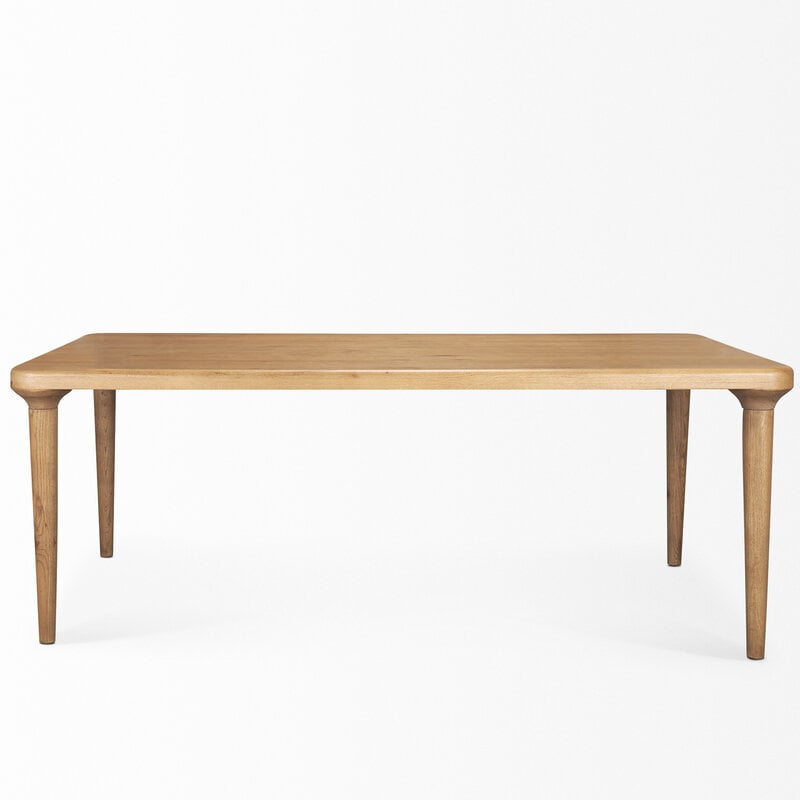 MERCER DINING TABLE 84" SMOKED NATURAL