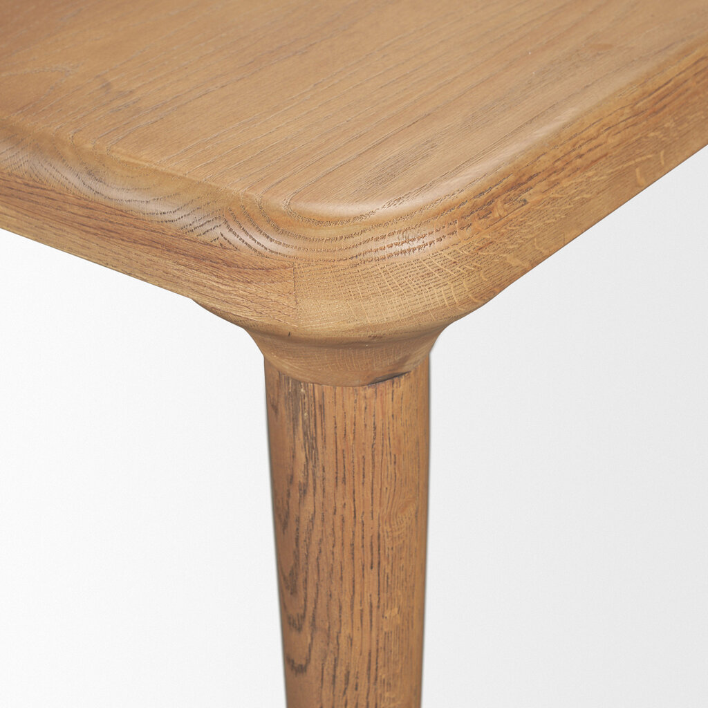 MERCER DINING TABLE 84" SMOKED NATURAL