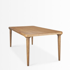 MERCER DINING TABLE 84" SMOKED NATURAL