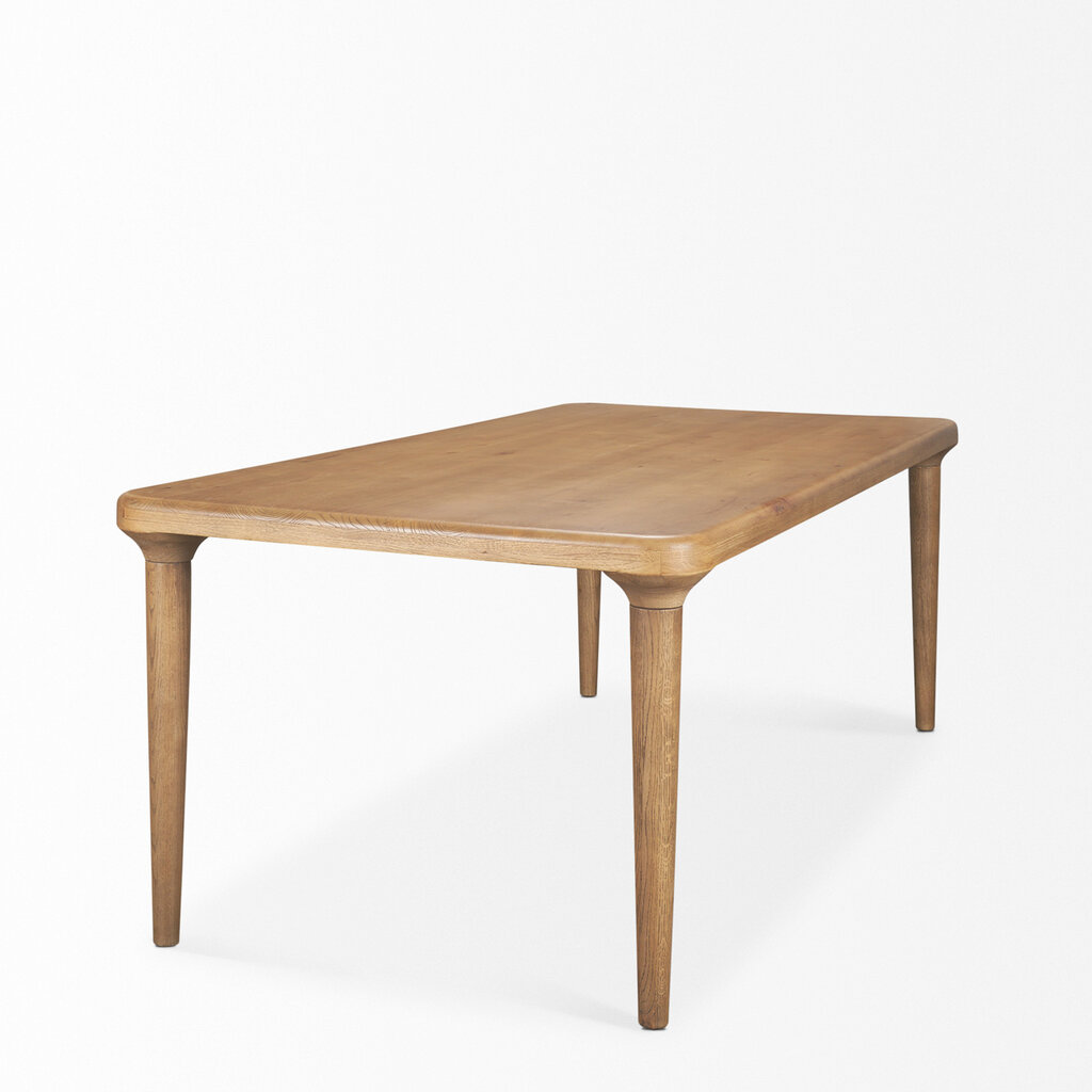 MERCER DINING TABLE 84" SMOKED NATURAL