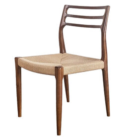 NORI DINING CHAIR WOOD WALNUT