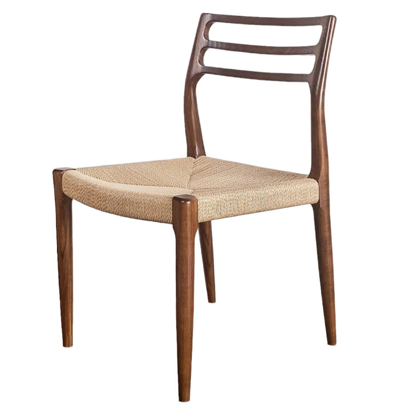 NORI DINING CHAIR WOOD WALNUT