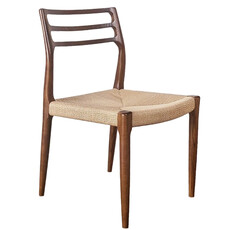 NORI DINING CHAIR WOOD WALNUT