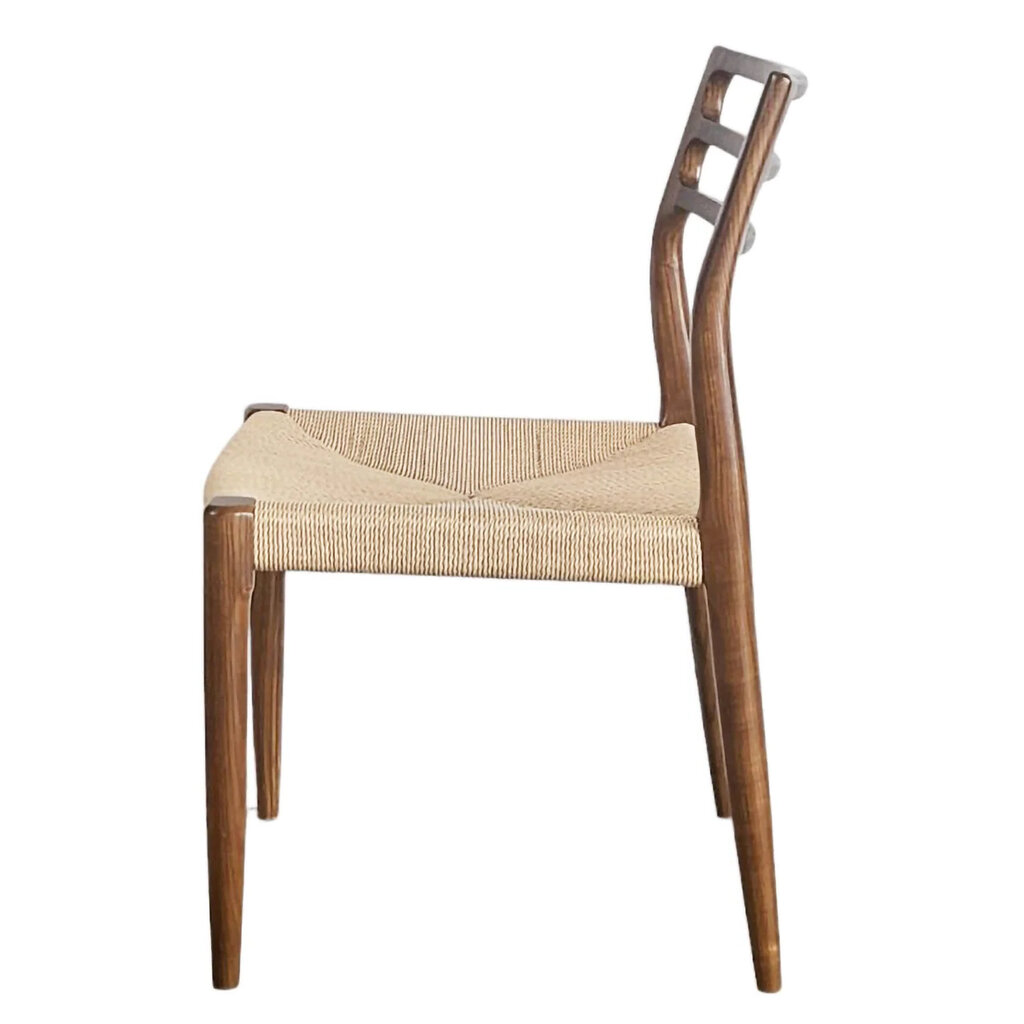 NORI DINING CHAIR WOOD WALNUT