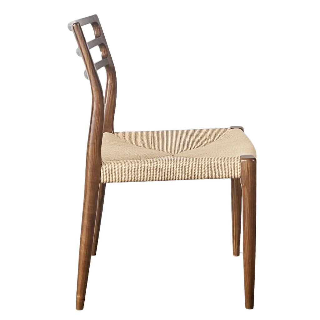 NORI DINING CHAIR WOOD WALNUT