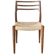 NORI DINING CHAIR WOOD WALNUT