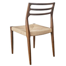 NORI DINING CHAIR WOOD WALNUT