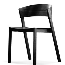 BRONTE DINING SIDE CHAIR BLACK