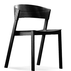 BRONTE DINING SIDE CHAIR BLACK