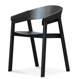 BRONTE DINING ARM CHAIR BLACK