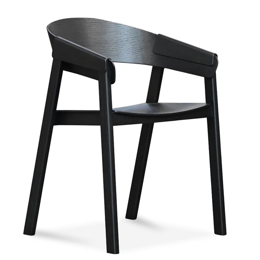 BRONTE DINING ARM CHAIR BLACK