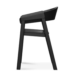 BRONTE DINING ARM CHAIR BLACK