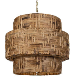 WATER REED 3-TIERED PENDANT