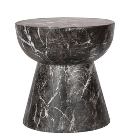 QUARRY SIDE TABLE BLACK GREY