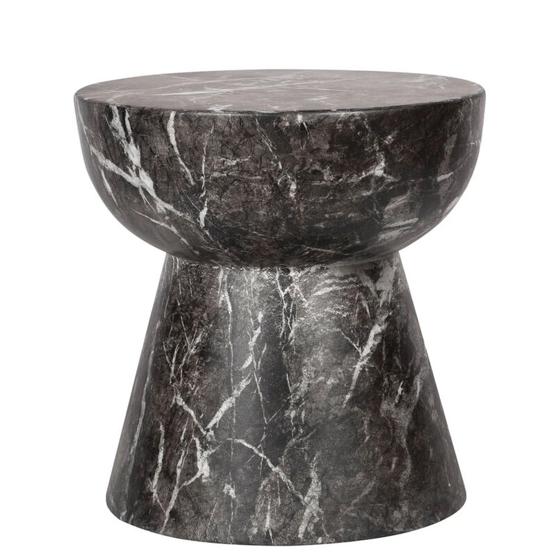 QUARRY SIDE TABLE BLACK GREY