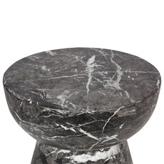 QUARRY SIDE TABLE BLACK GREY