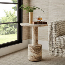 BANTER SIDE TABLE MARBLE