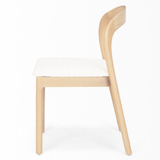 ZANA DINING CHAIR BLONDE