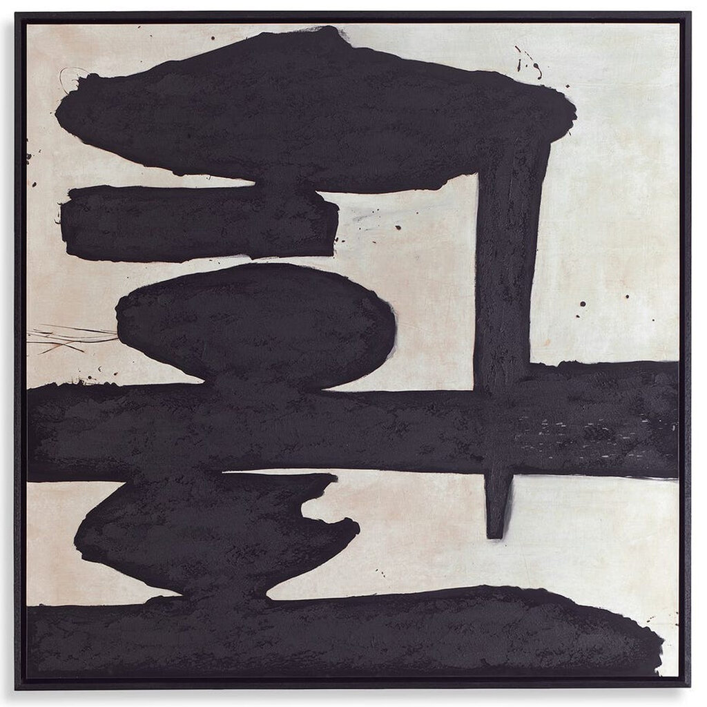 ROCK ON FRAMED CANVAS